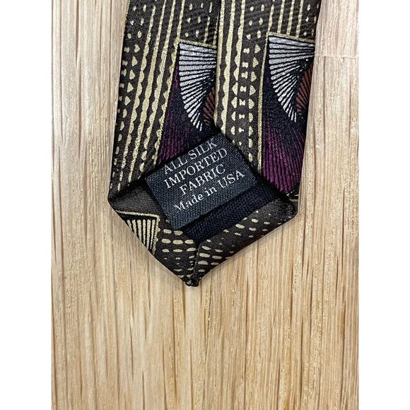 Martin Wong Napa CA Men’s Tie 100% Silk - Picture 8 of 10